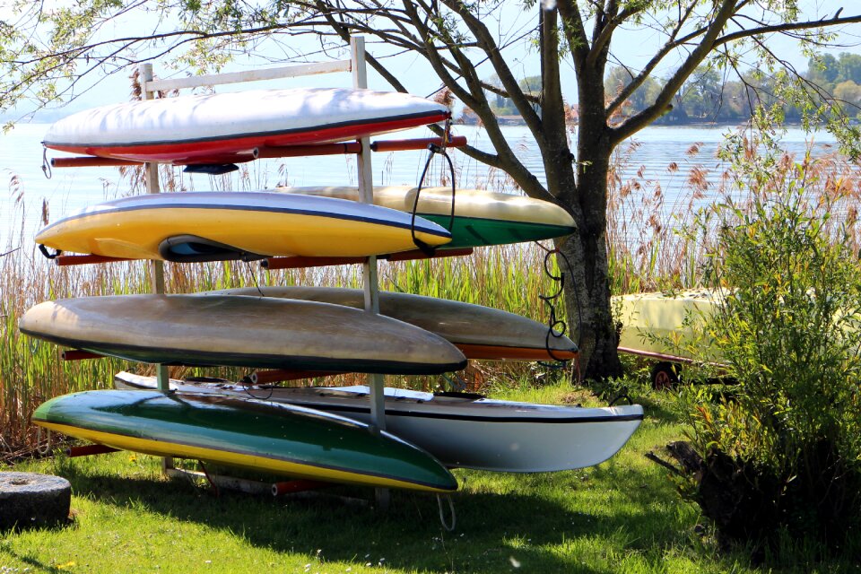 Canoeing store colorful