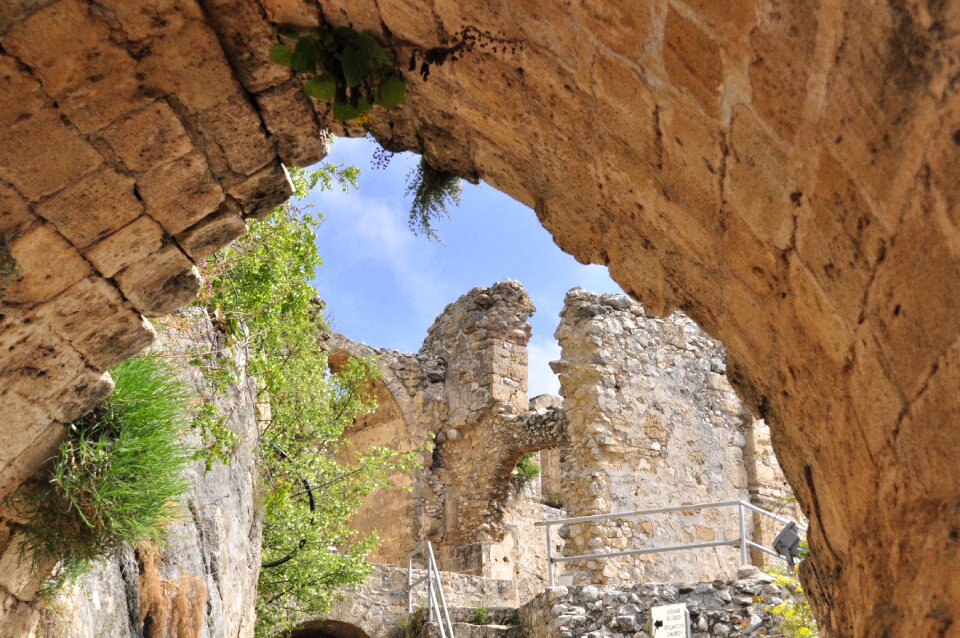 Castle ruin old buildings and structures