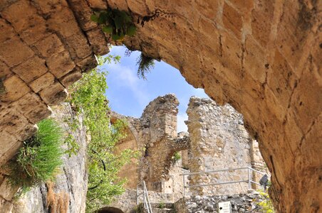 Castle ruin old buildings and structures