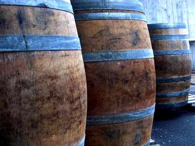 Barrel wooden barrels red wine