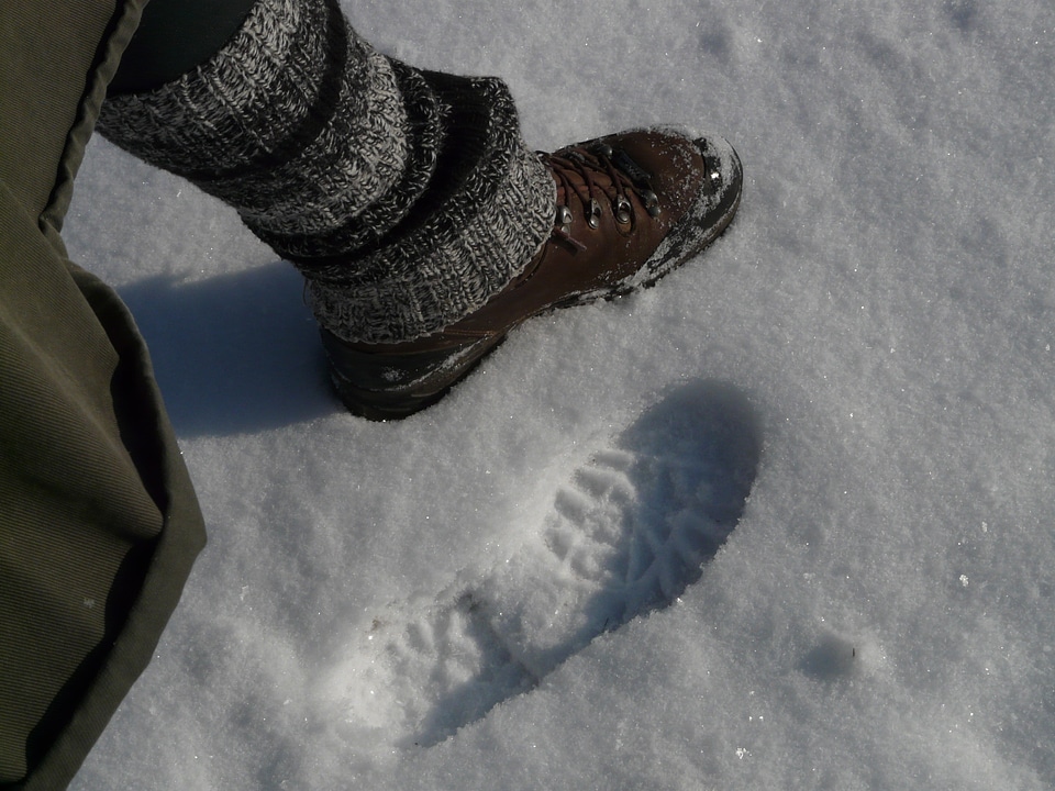 Winter reprint deep snow
