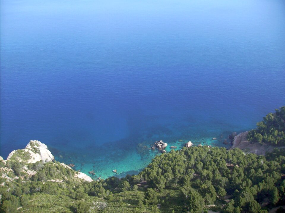 Rock cliffs landscape
