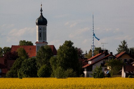 Upper bavaria rural village photo