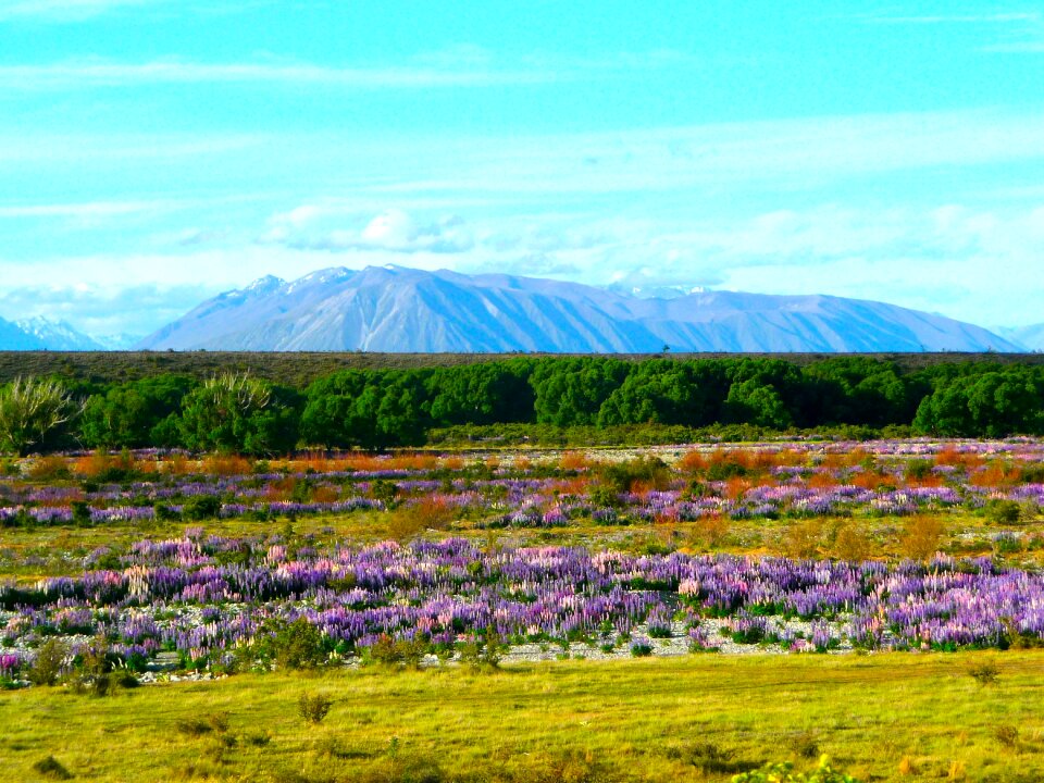 Countryside beautiful mountain