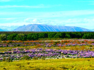 Countryside beautiful mountain photo