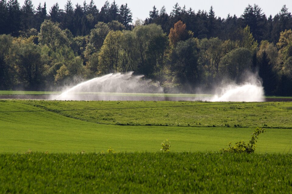Irrigation artificial agriculture