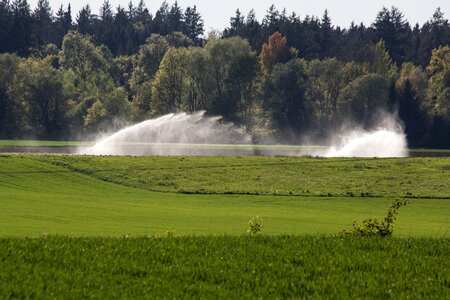 Irrigation artificial agriculture