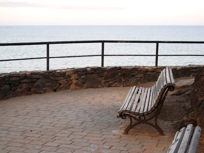 Sunset breathing rest