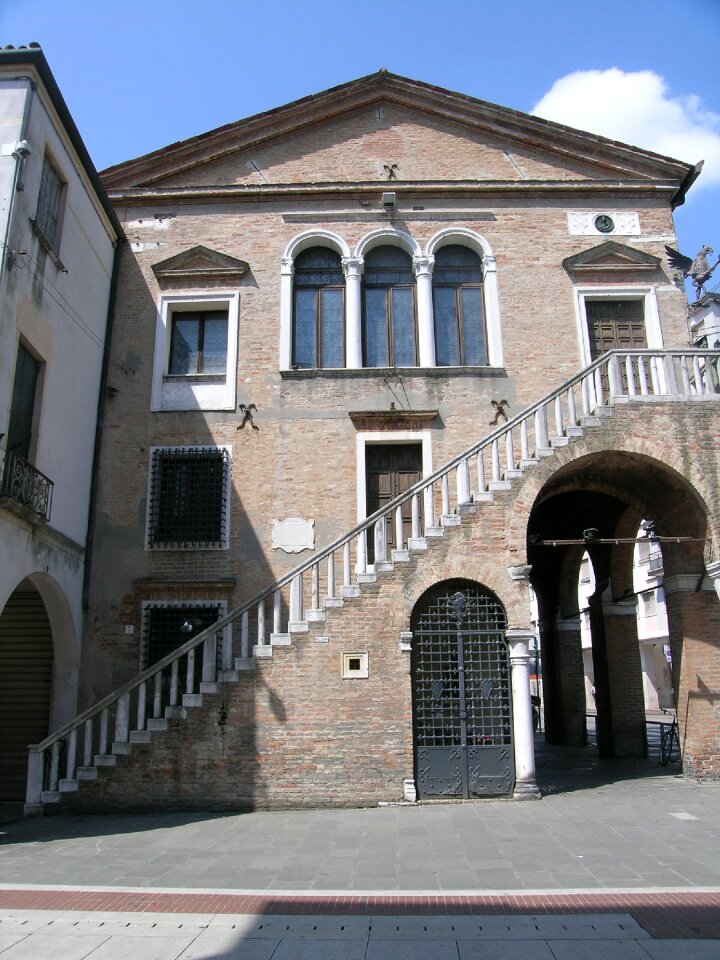 Church venice mestre staircase