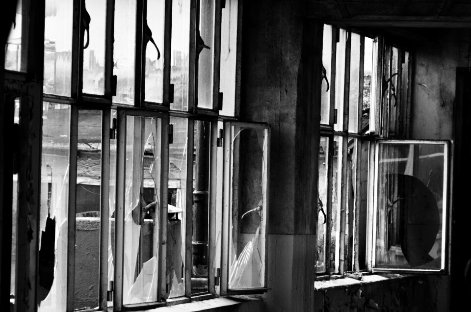 Factory building facade architecture