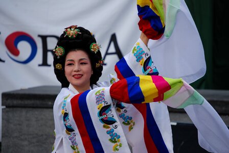 Festival person dancing