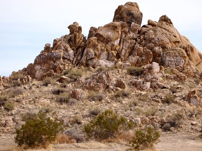 Stone landscape outdoor