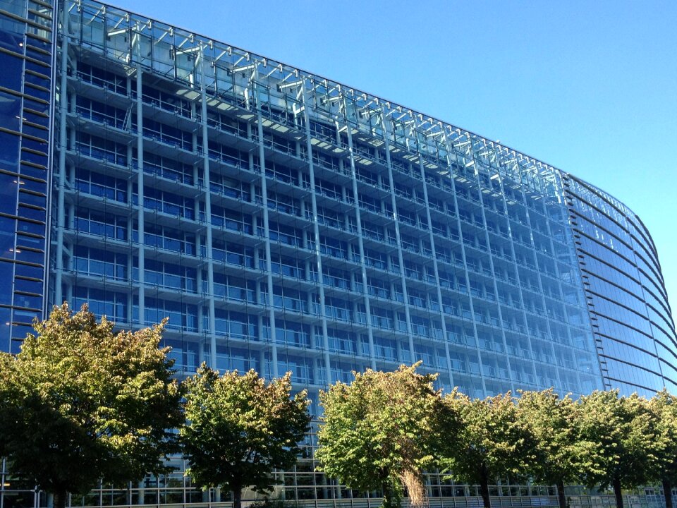 Strasbourg parliament architecture