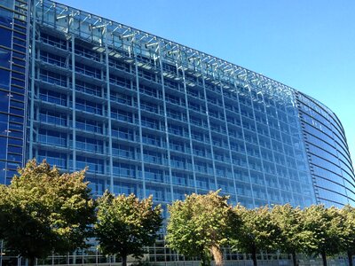 Strasbourg parliament architecture
