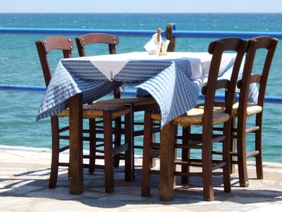 Chair sea blue