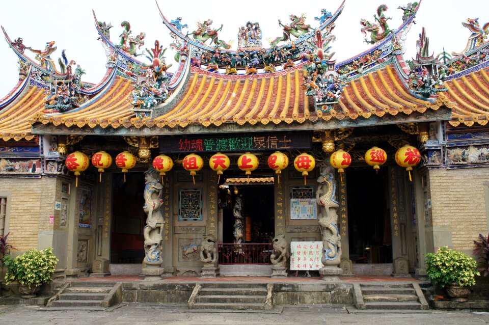 Beipu peipu street 廟-woo