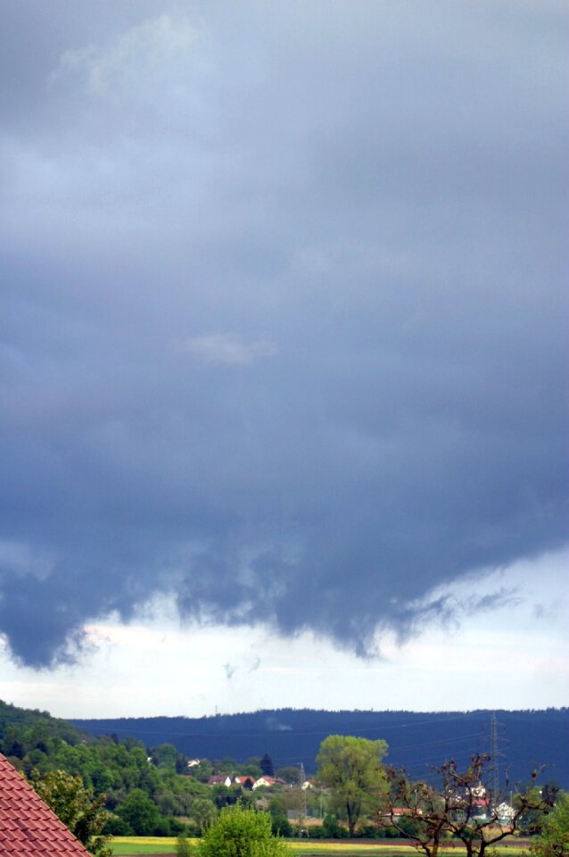 Blue rain mood