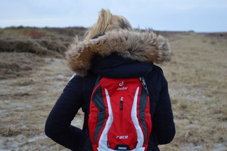 Schiermonnikoog backpack west frisian photo