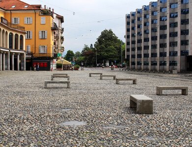 Cobblestones houses ticino