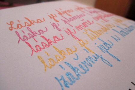 Quote font writing