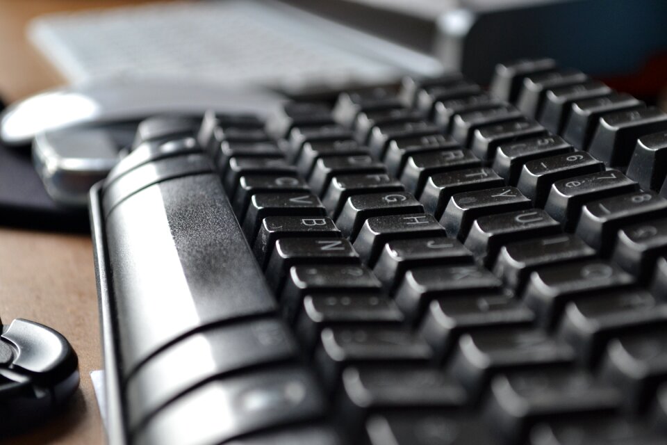 Keyboard computer office