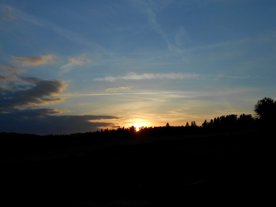 Clouds sun sky