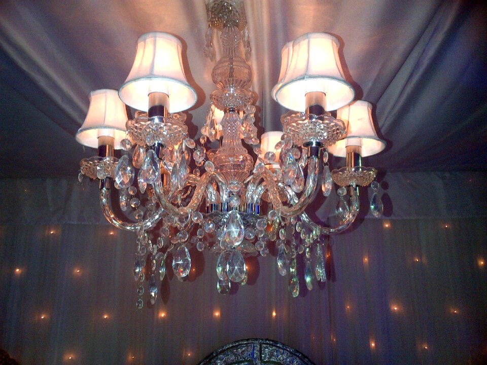 Chandelier light ceiling photo