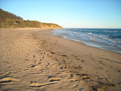 Pacific shoreline surf photo