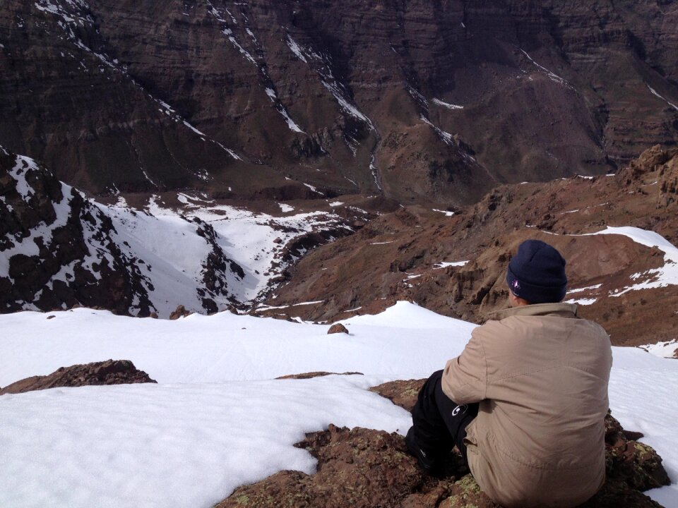 Mountains contemplation peace