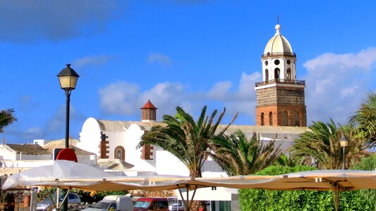 Lanzarote costa tequise church