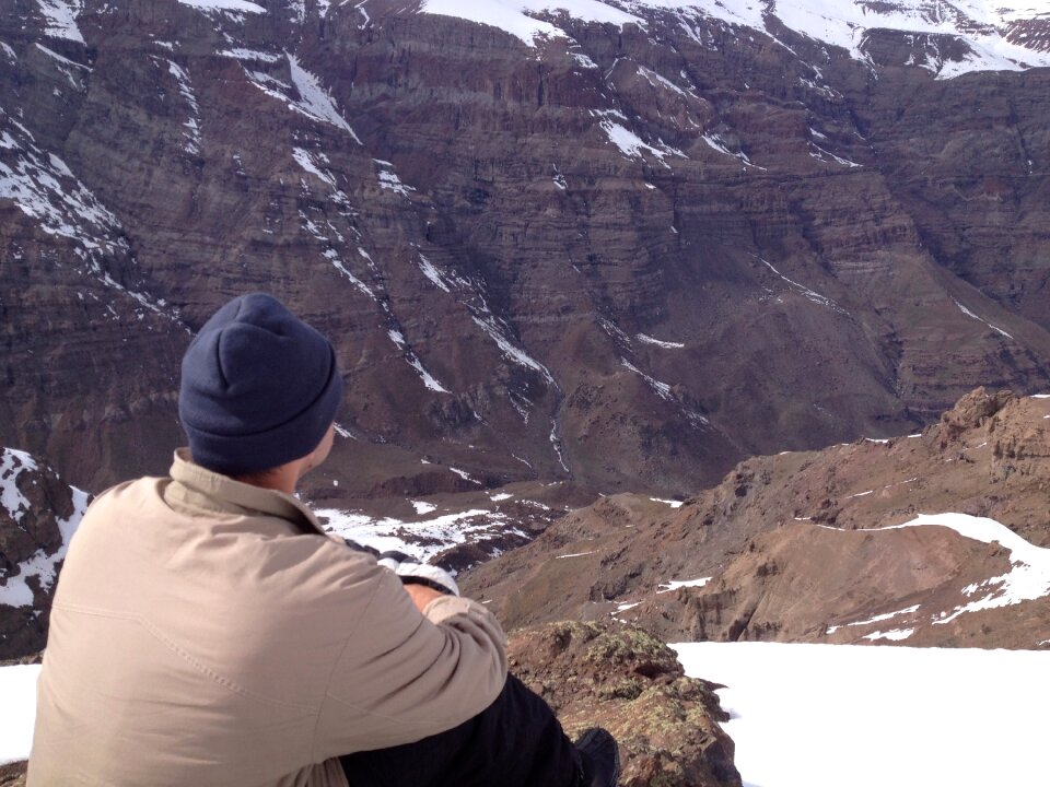 Mountains contemplation peace