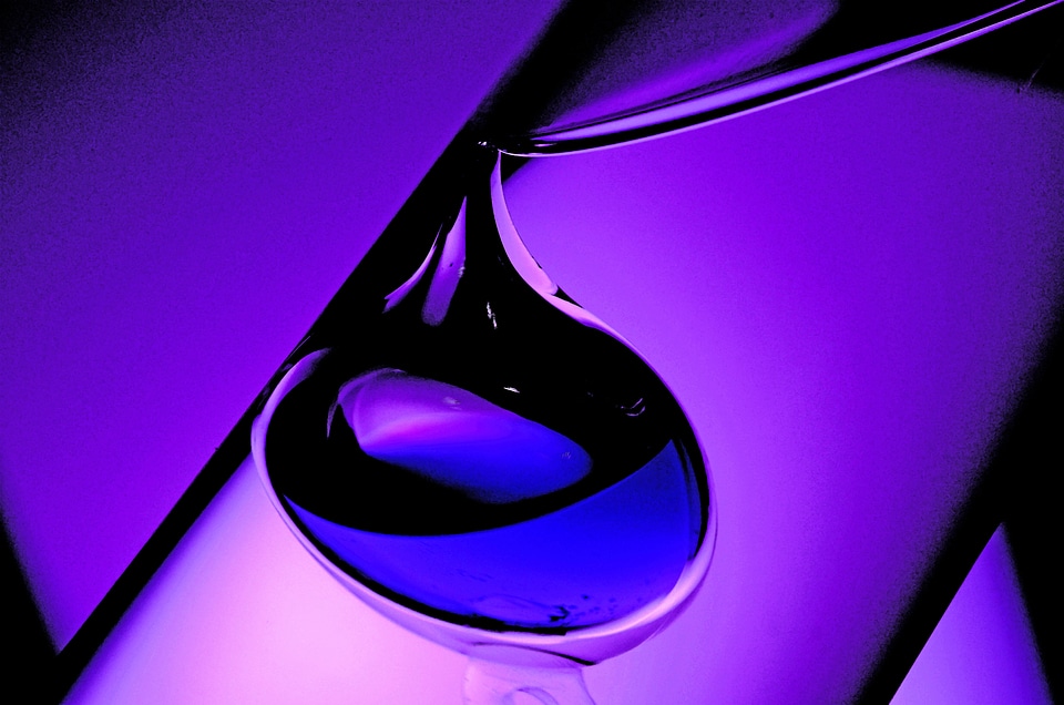Modern pop art art liquid