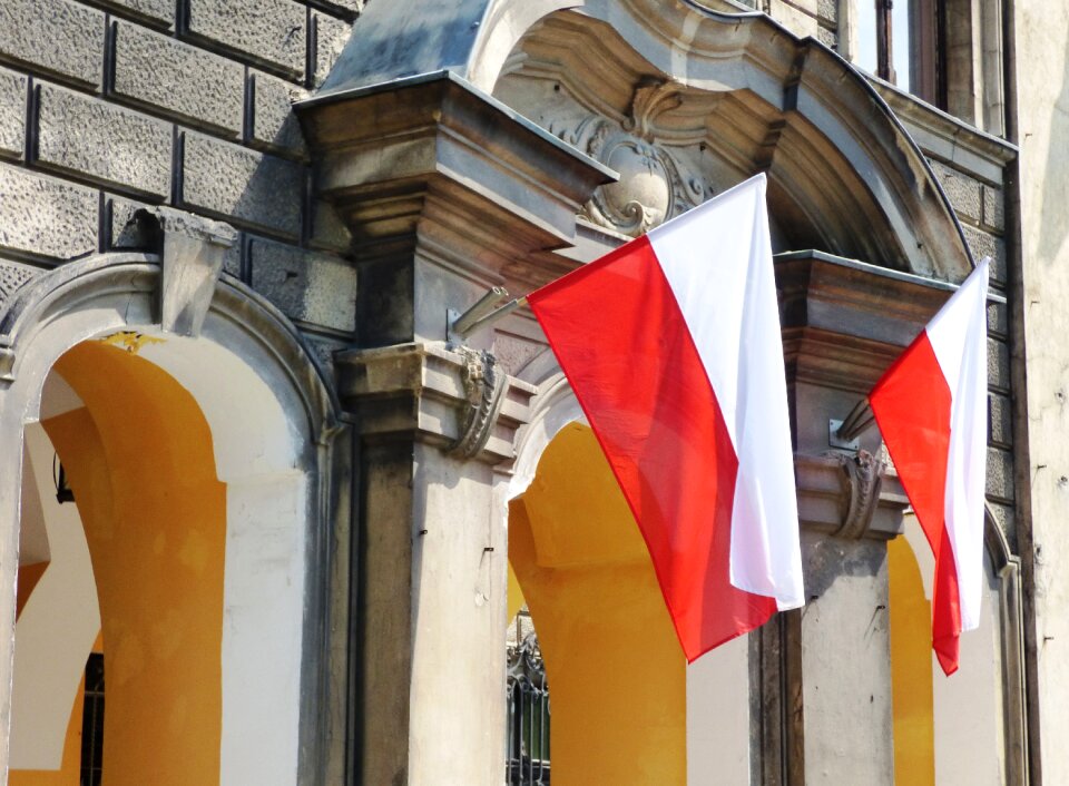 Polish flag flag of poland homeland