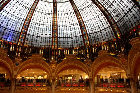 Shopping department store dome
