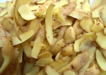 Waste shells potato dish