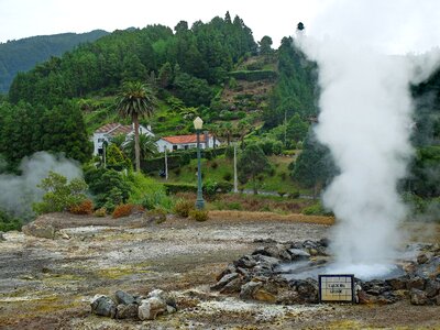 Furnas thermal area ponta delgada photo