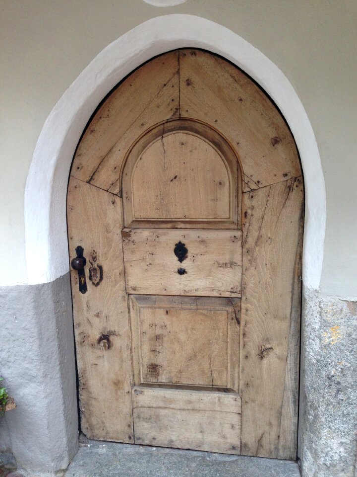 Door wood south tyrol