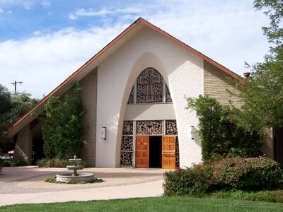 Architecture doorway california