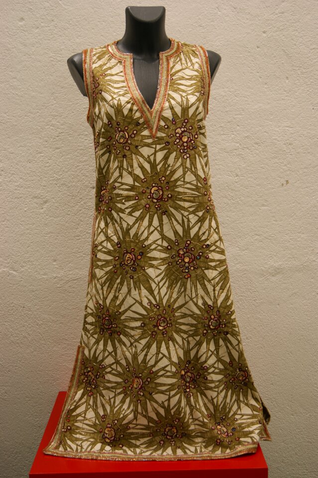 Fashion dress orange