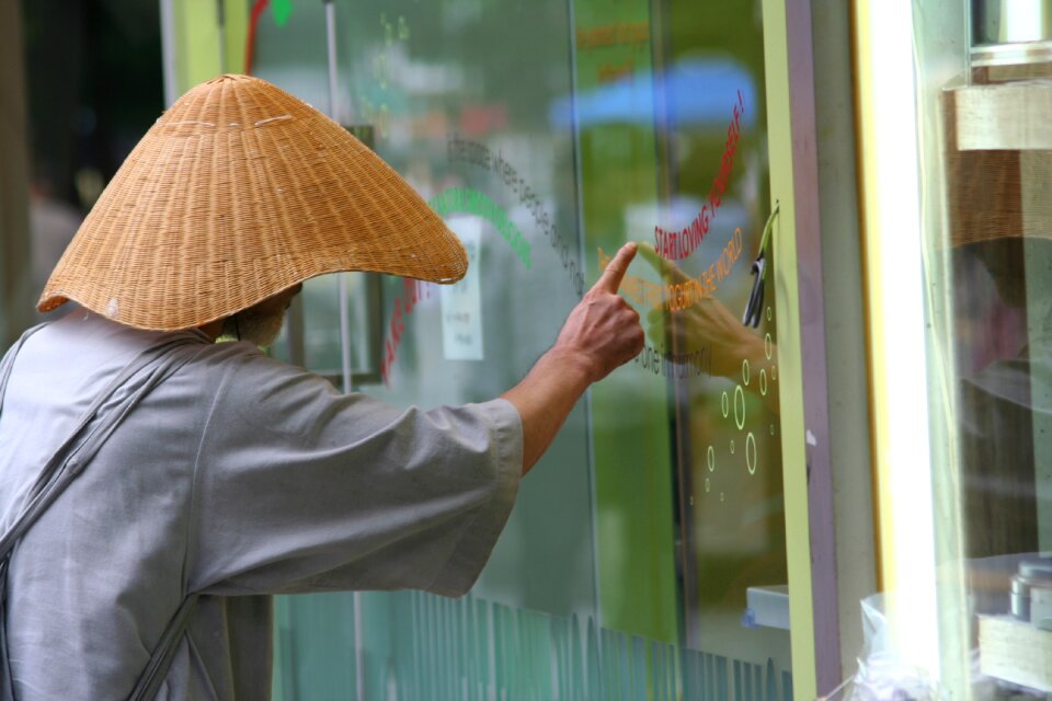 Window hat strawhat