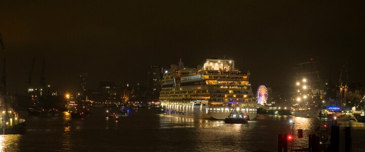 Cruise ship germany port photo