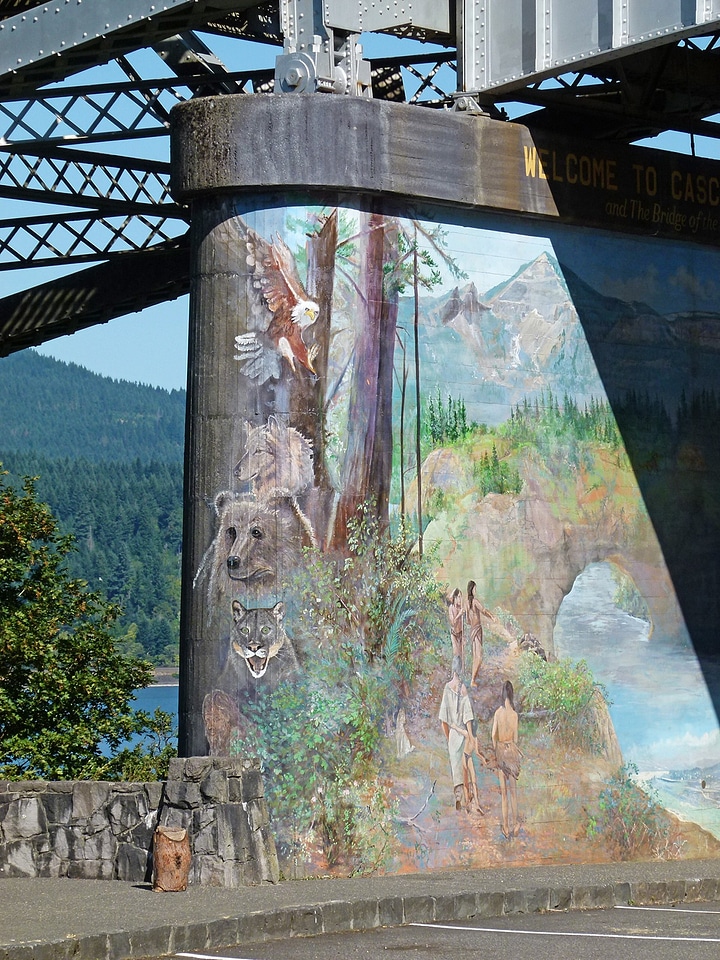 Building bridge of the god oregon