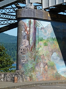Building bridge of the god oregon