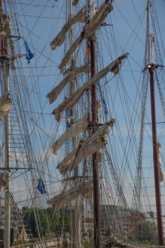 Sail sun sailing boat