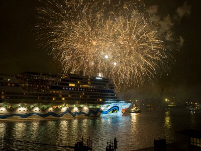 Cruise ship germany port photo