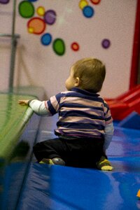 Crawling nursery kindergarten