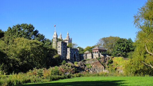 Central park castle manhattan photo