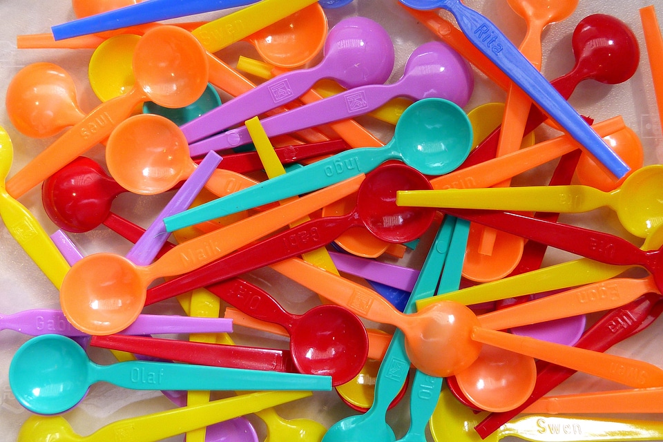 Baby spoon ice bucket small spoon