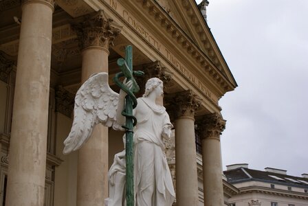 Statue angel religion photo