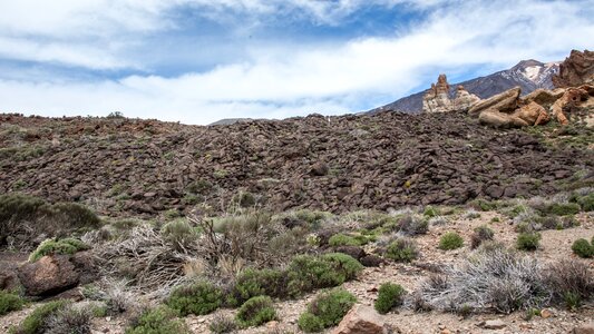 Nature volcano pico del teide